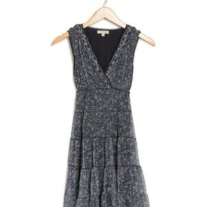 NWT - Max Studio Floral Tiered Midi Dress